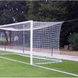 Set doelnetten voor voetbaldoelen 7,5 x 2,5 x 2,0 x 2,0 (4mm) - Hexagonaal
